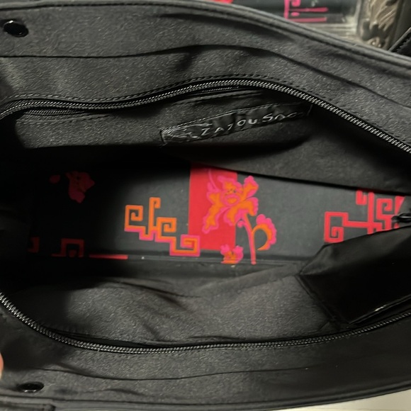 Lazy Sac chrysanthemum grand sack Bag or large purse - new with tag - Picture 5 of 5